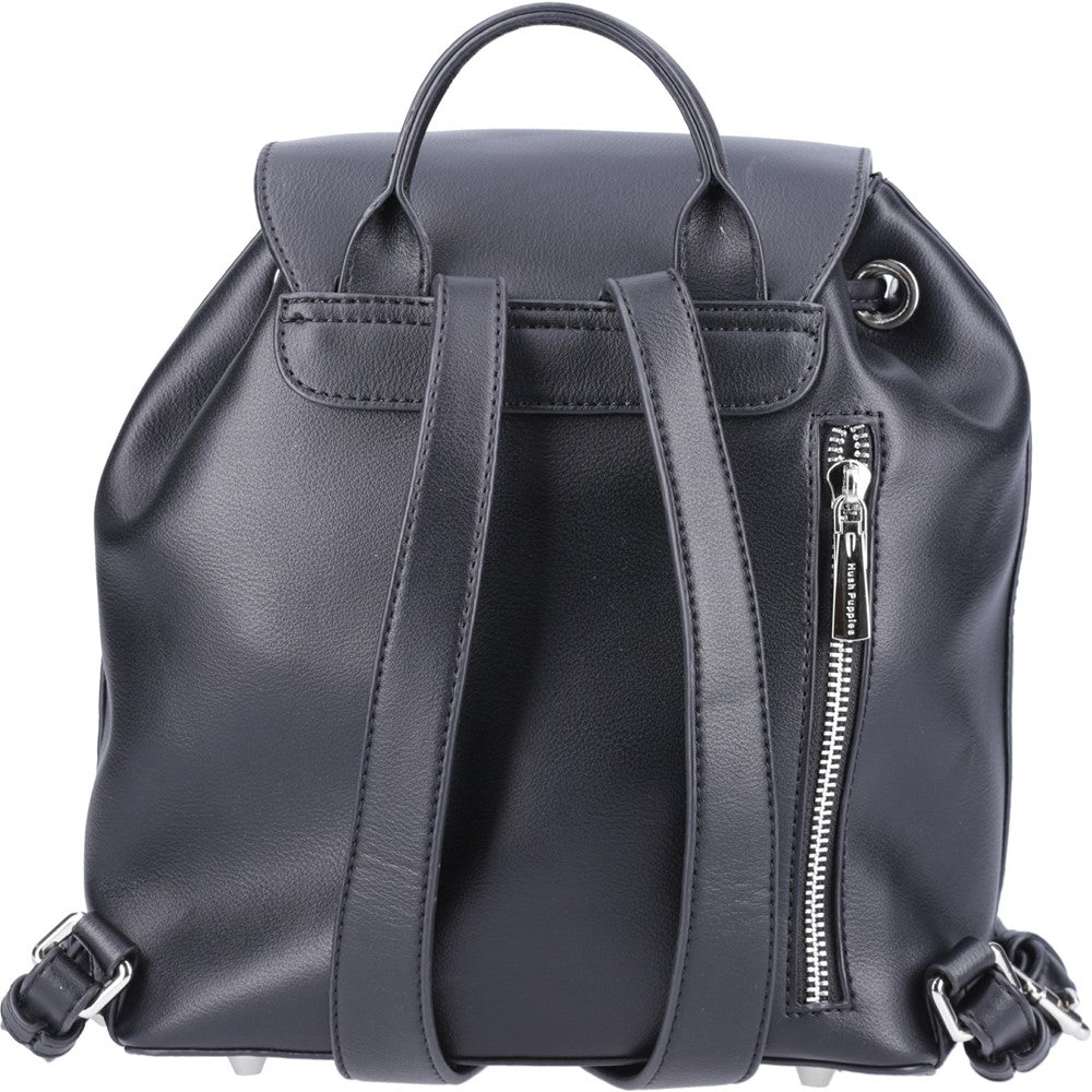 Back Packs Black Hush Puppies Mona Backpack