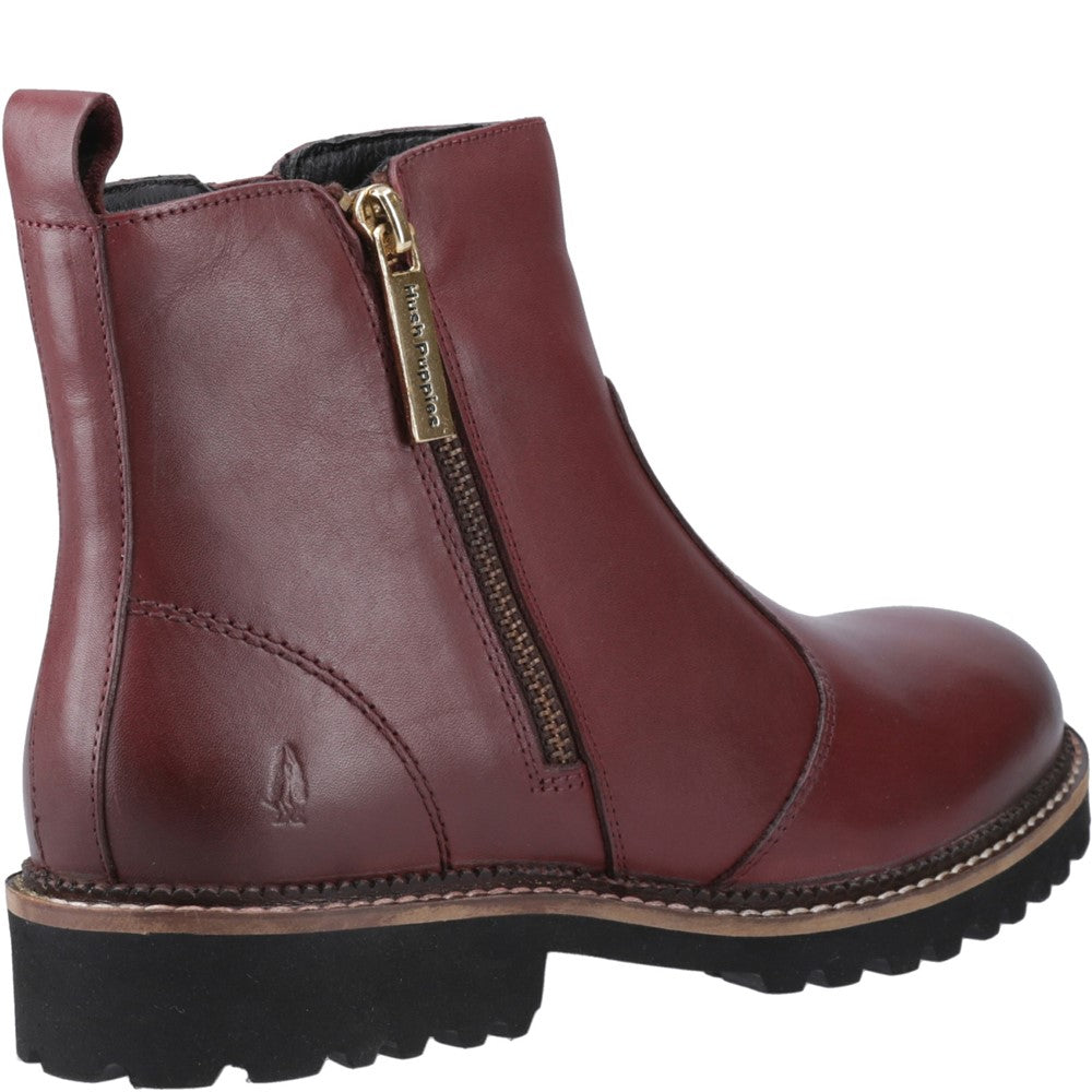 Burgundy leather ankle boots uk online