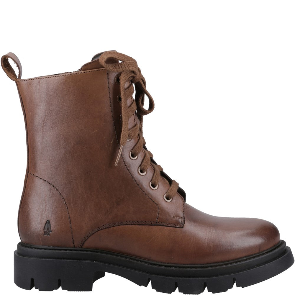 Lace up brown ankle boots womens best sale