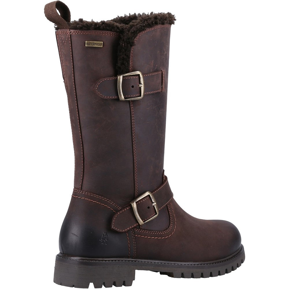 Womens Hush Puppies Brown Winnie Boot Hush Puppies UK