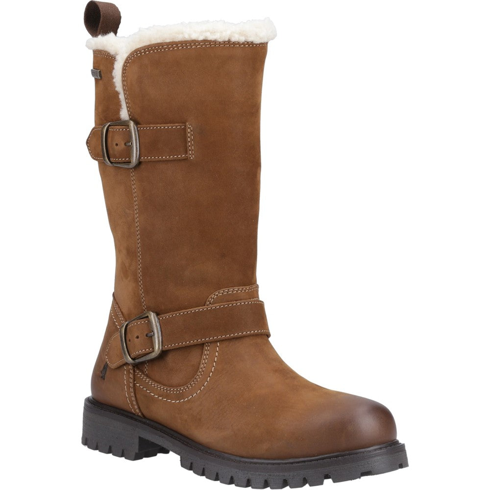 Womens Hush Puppies Tan Winnie Boot Hush Puppies UK