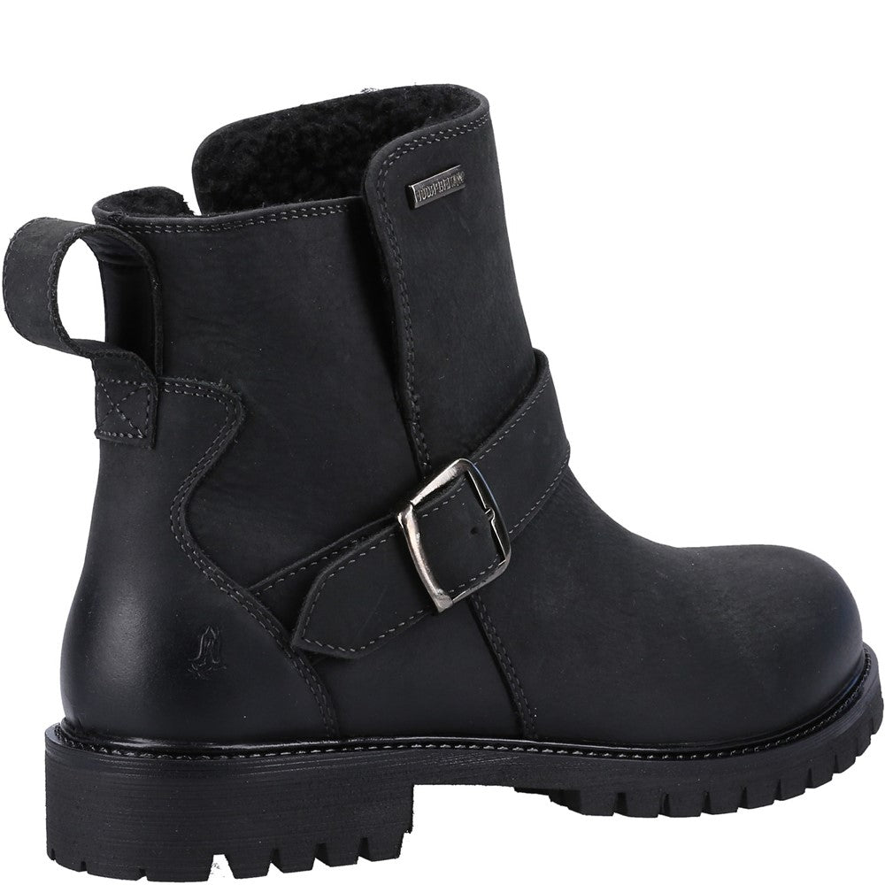 Ladies Ankle Boots Black Hush Puppies Wakely Boot
