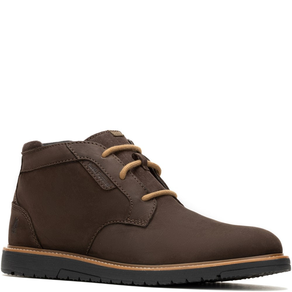 Mens Boots Brown Hush Puppies Jenson Chukka Boot