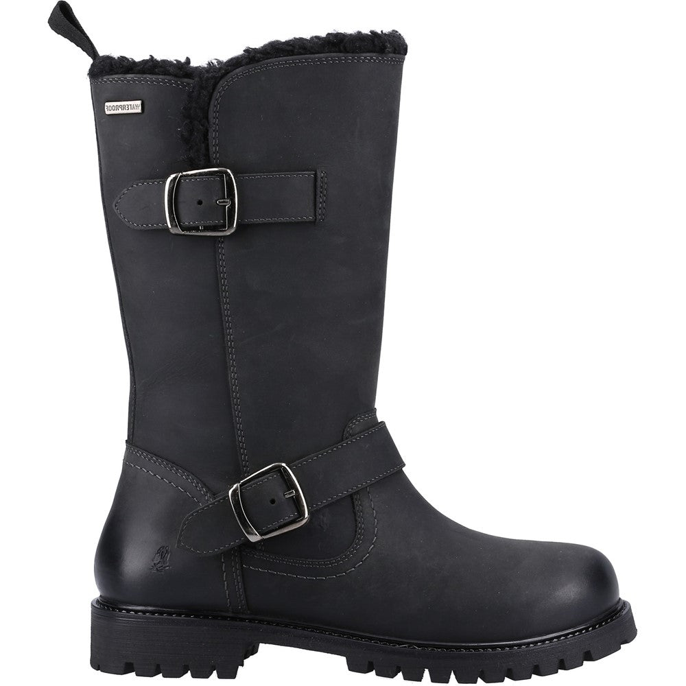 Girls Boots Black Hush Puppies Mini Winnie Boot