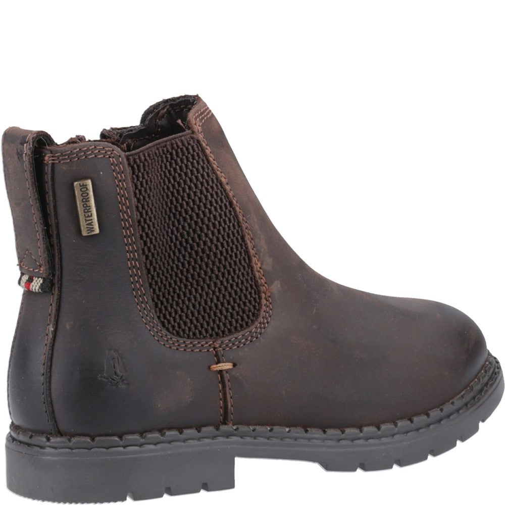 Boys Hush Puppies Brown Mini Preston Boot Hush Puppies UK