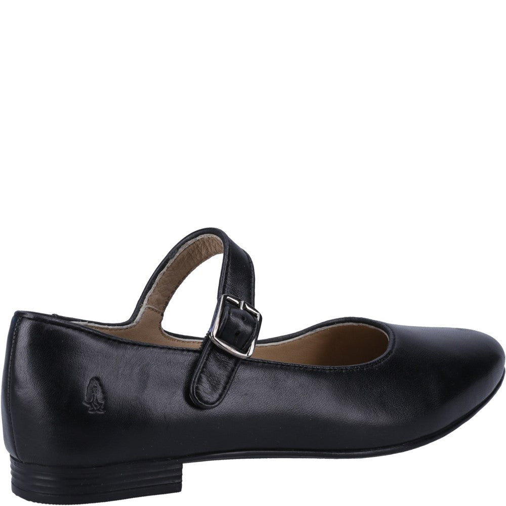 Ballerinas Black Hush Puppies Melissa Strap Leather