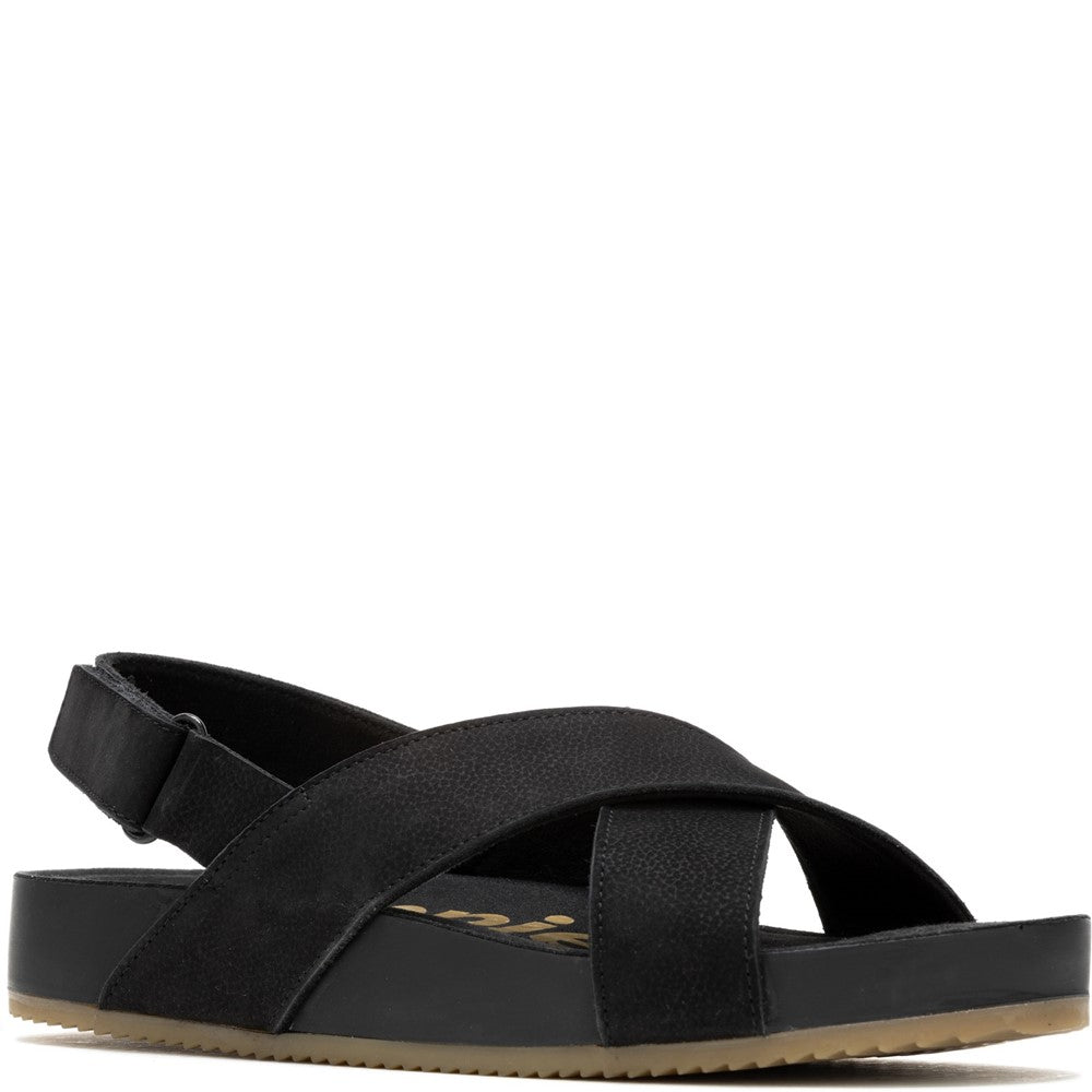 Sandal Ladies Summer Black Hush Puppies Mylah Slingback Sandal