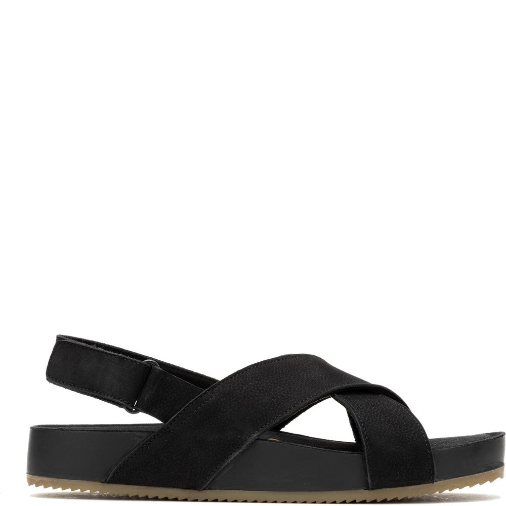 Sandal Ladies Summer Black Hush Puppies Mylah Slingback Sandal