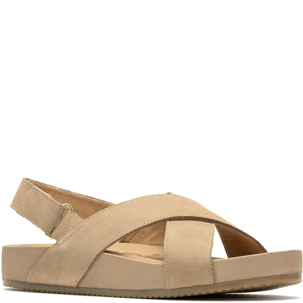 Sandal Ladies Summer Tan Hush Puppies Mylah Slingback Sandal