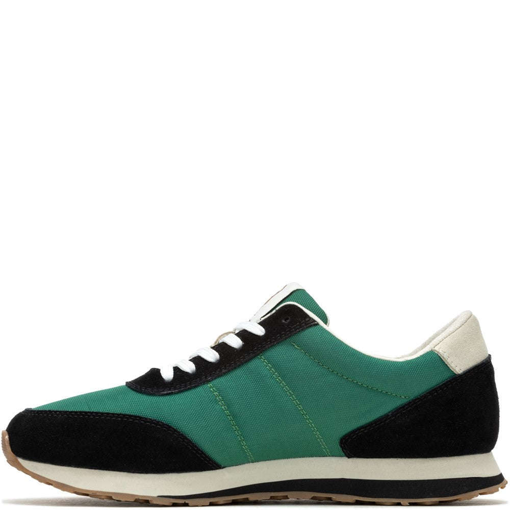 Mens Sports Green Hush Puppies Seventy8 Sneaker