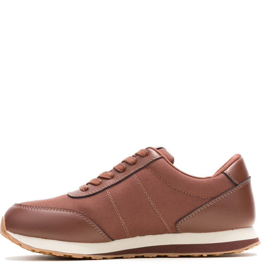 Mens Sports Cognac Hush Puppies Seventy8 Sneaker