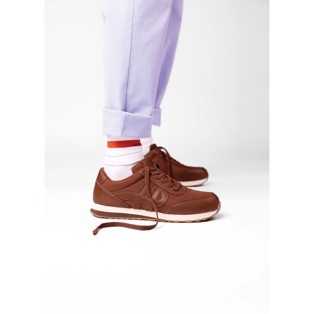 Mens Sports Cognac Hush Puppies Seventy8 Sneaker