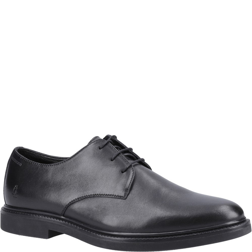 Black leather lace up shoes mens hotsell