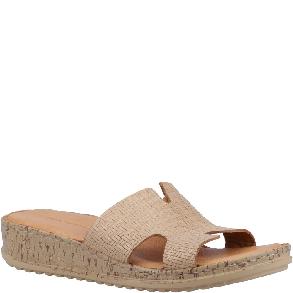 Sandal Ladies Summer Taupe Hush Puppies Eloise Mule Sandal