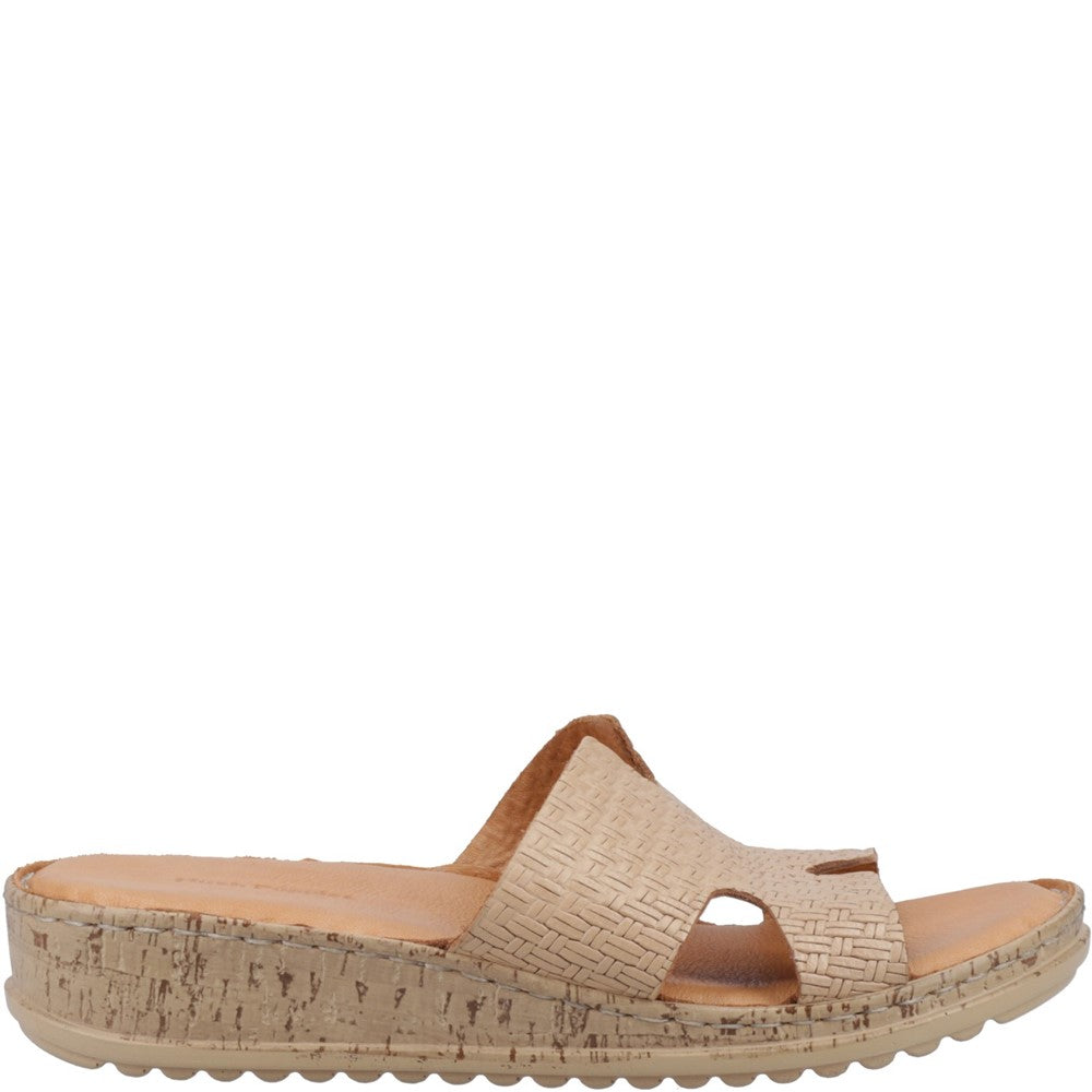 Sandal Ladies Summer Taupe Hush Puppies Eloise Mule Sandal