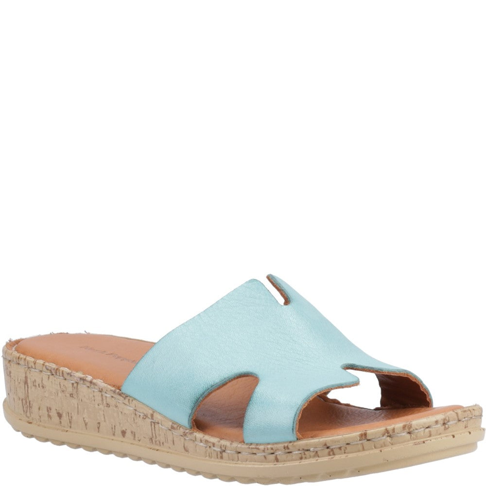 Sandal Ladies Summer Aqua Hush Puppies Eloise Mule Sandal