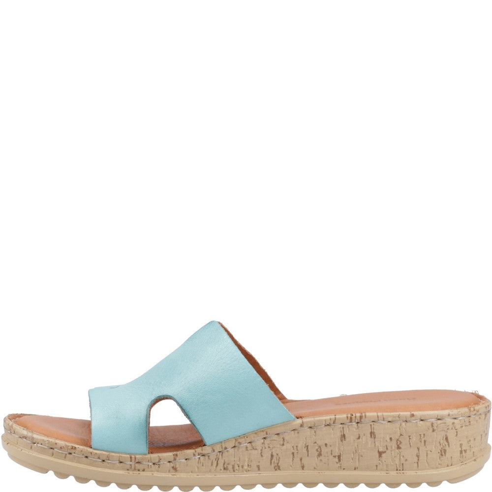 Sandal Ladies Summer Aqua Hush Puppies Eloise Mule Sandal