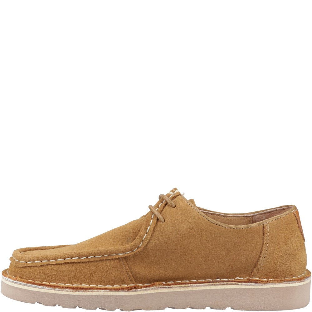 Lace Mens Summer Tan Hush Puppies Otis Lace Up Shoe