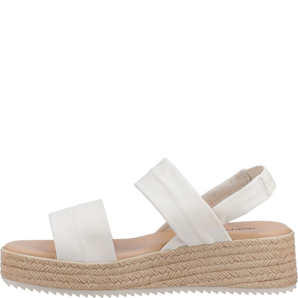 Sandal Ladies Summer Cream Hush Puppies Rachel Platform Sandal