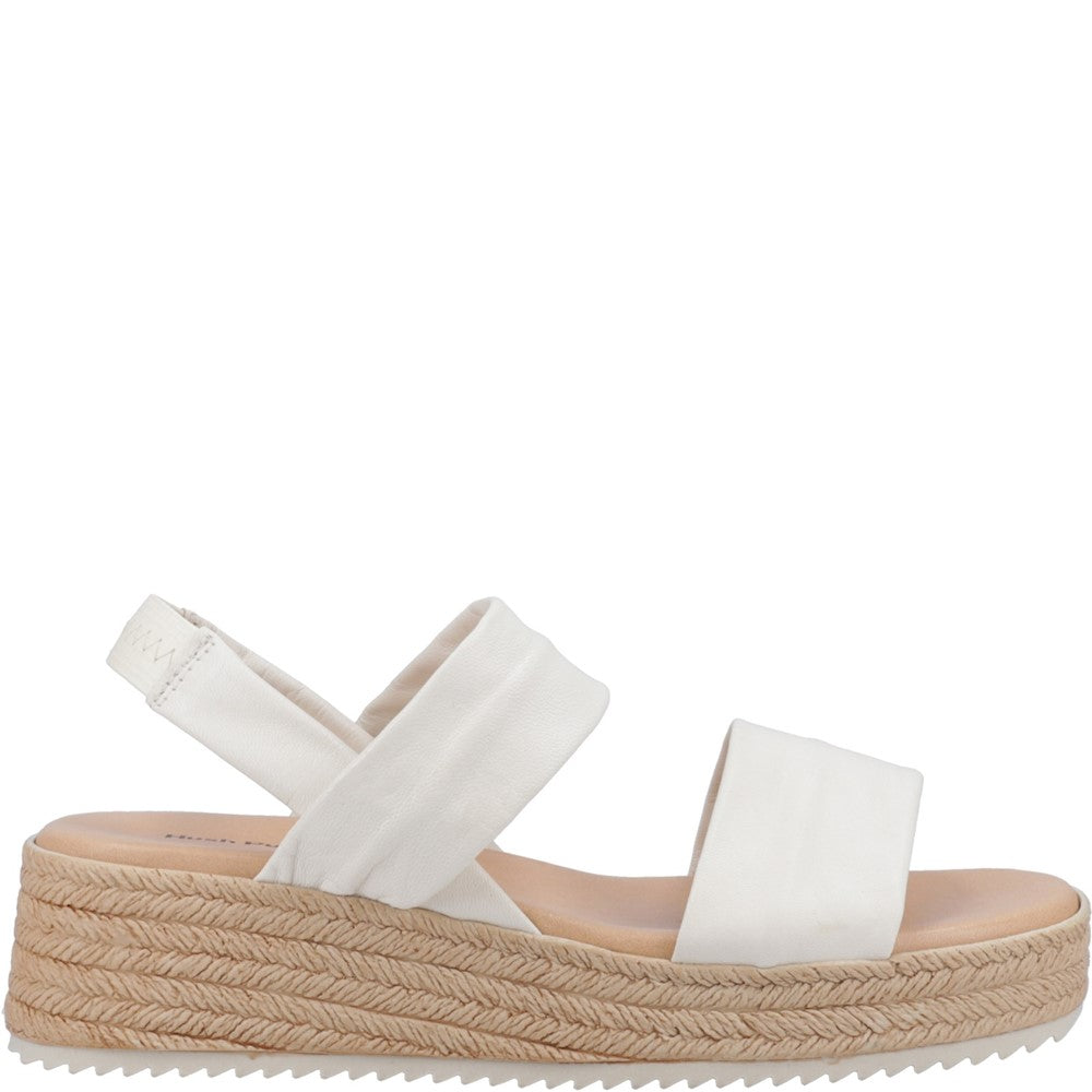 Sandal Ladies Summer Cream Hush Puppies Rachel Platform Sandal