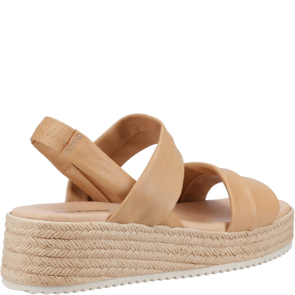 Sandal Ladies Summer Tan Hush Puppies Rachel Platform Sandal