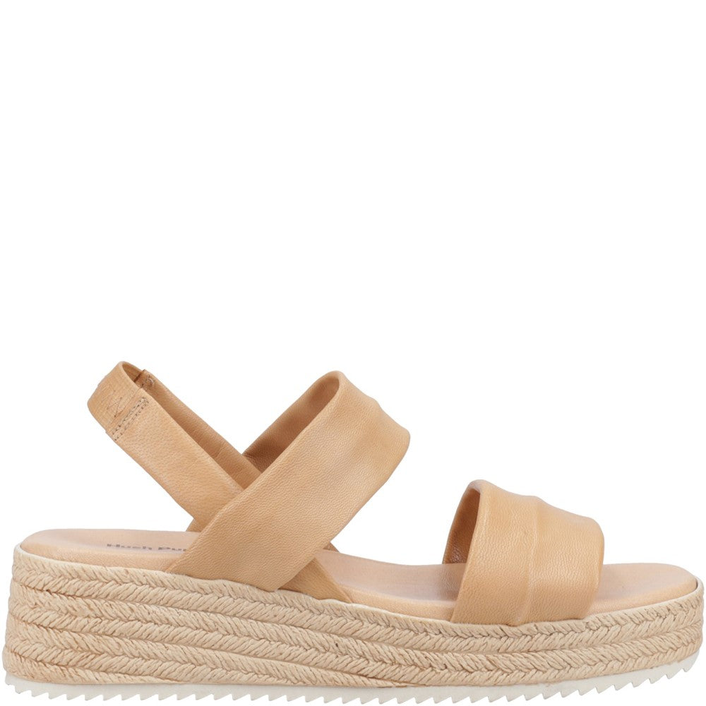 Sandal Ladies Summer Tan Hush Puppies Rachel Platform Sandal