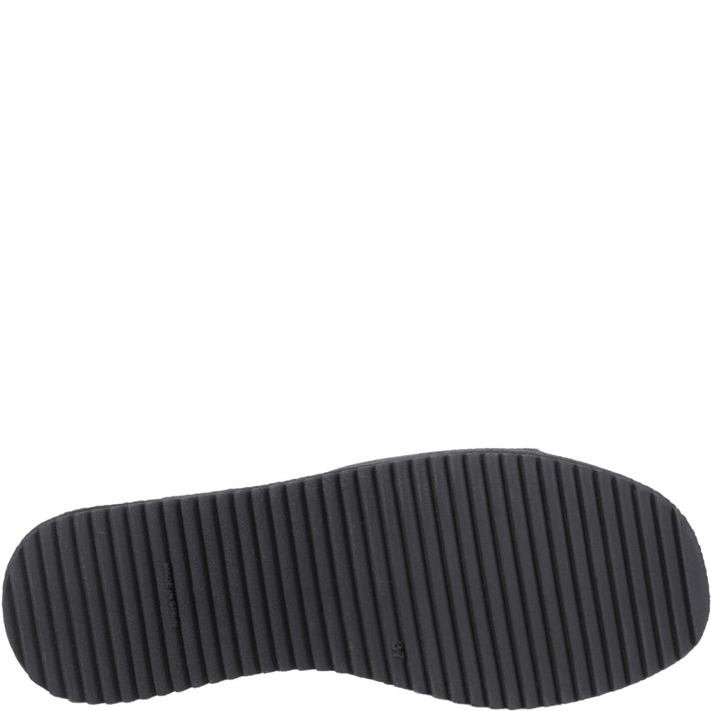 Sandal Ladies Summer Black Hush Puppies Robin Slide