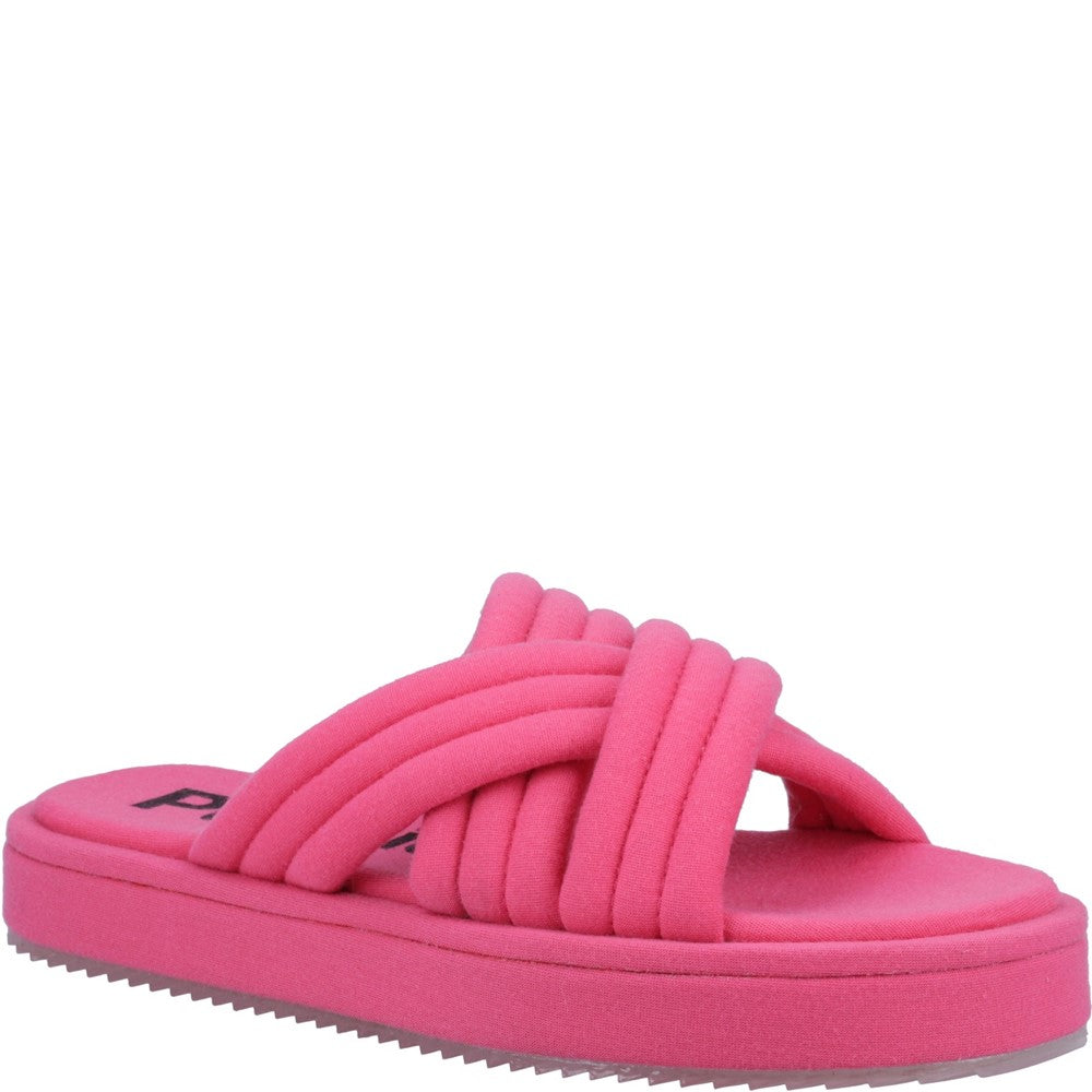 Sandal Ladies Summer Pink Hush Puppies Sienna Slide