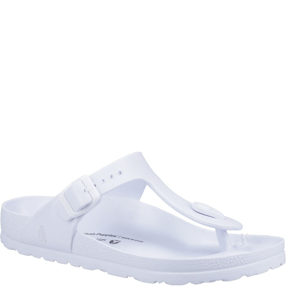 Hush puppies toe post sandals best sale