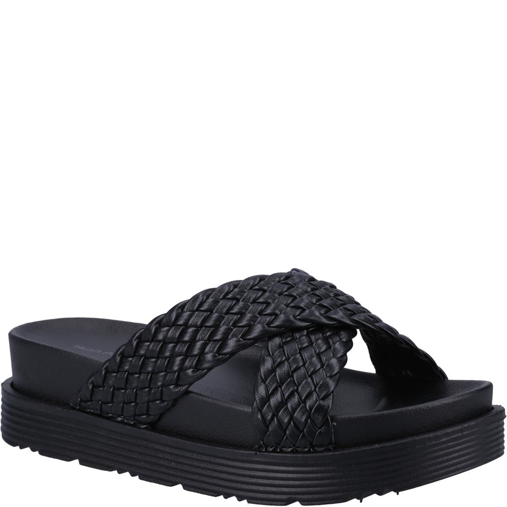 Sandal Ladies Summer Black Hush Puppies Serena Mule Sandal