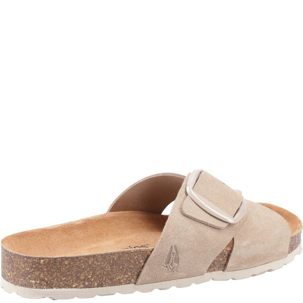 Sandal Ladies Summer Taupe Hush Puppies Becky Mule Sandal