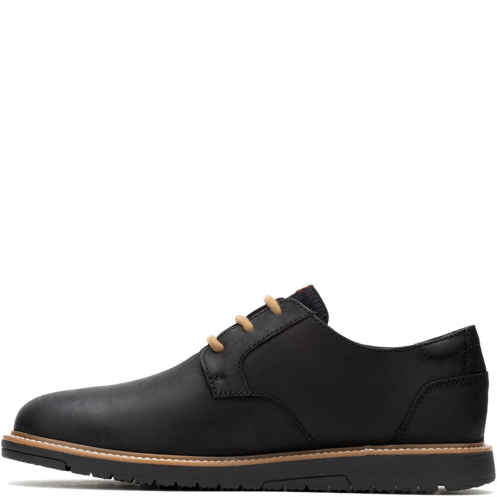 Lace Mens Summer Black Hush Puppies Jenson Oxford