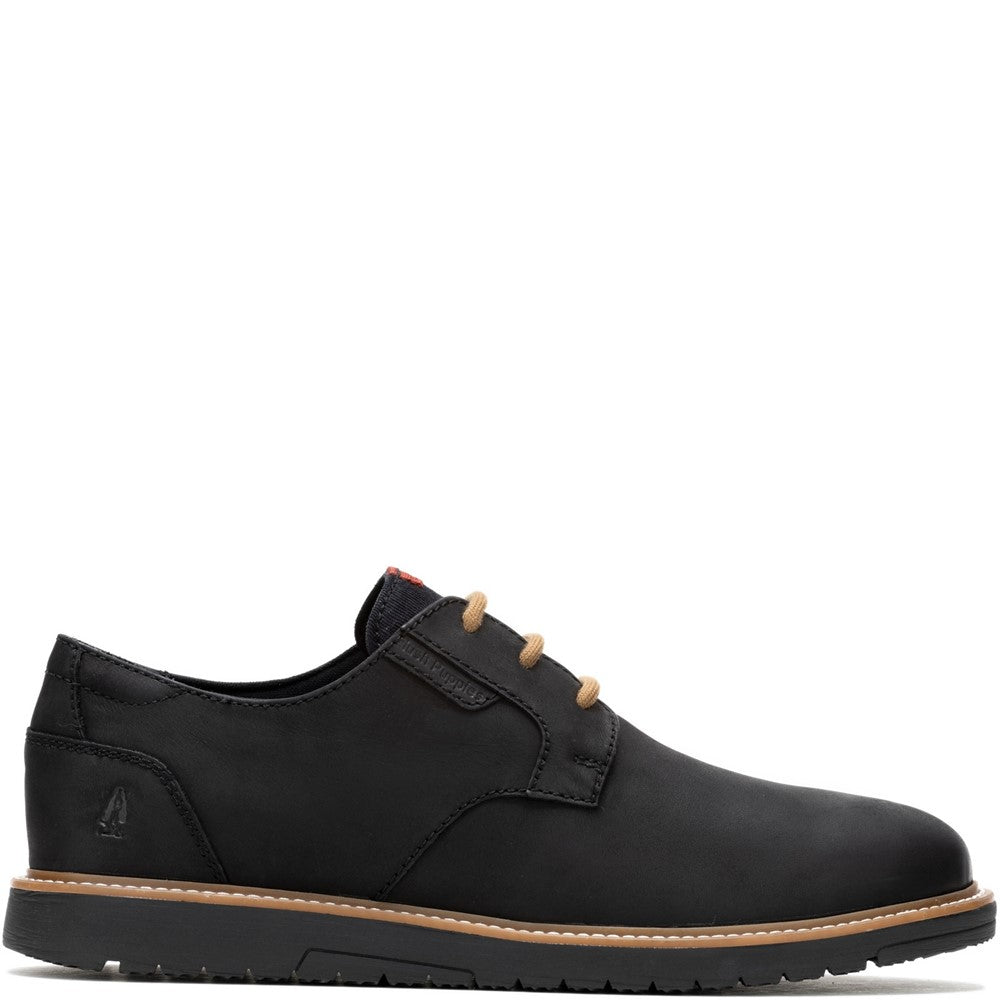 Lace Mens Summer Black Hush Puppies Jenson Oxford