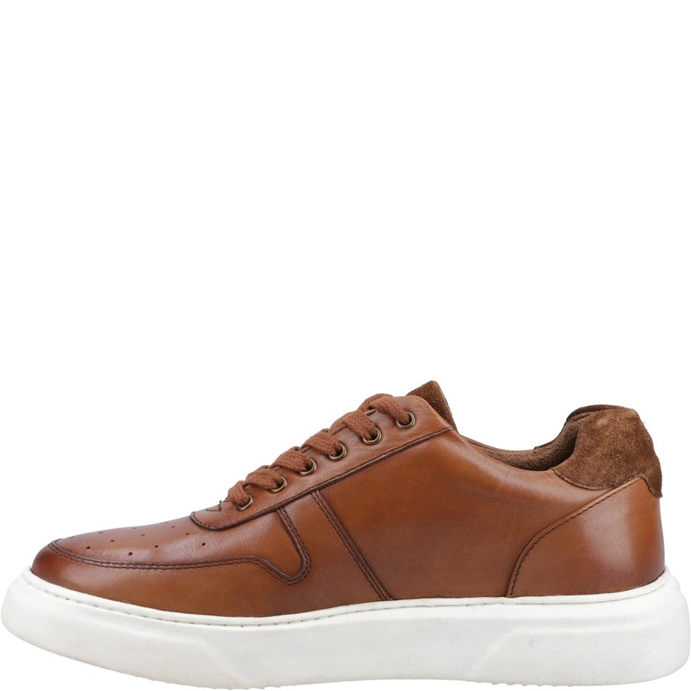 Mens Sports Tan Hush Puppies Wyatt Trainers