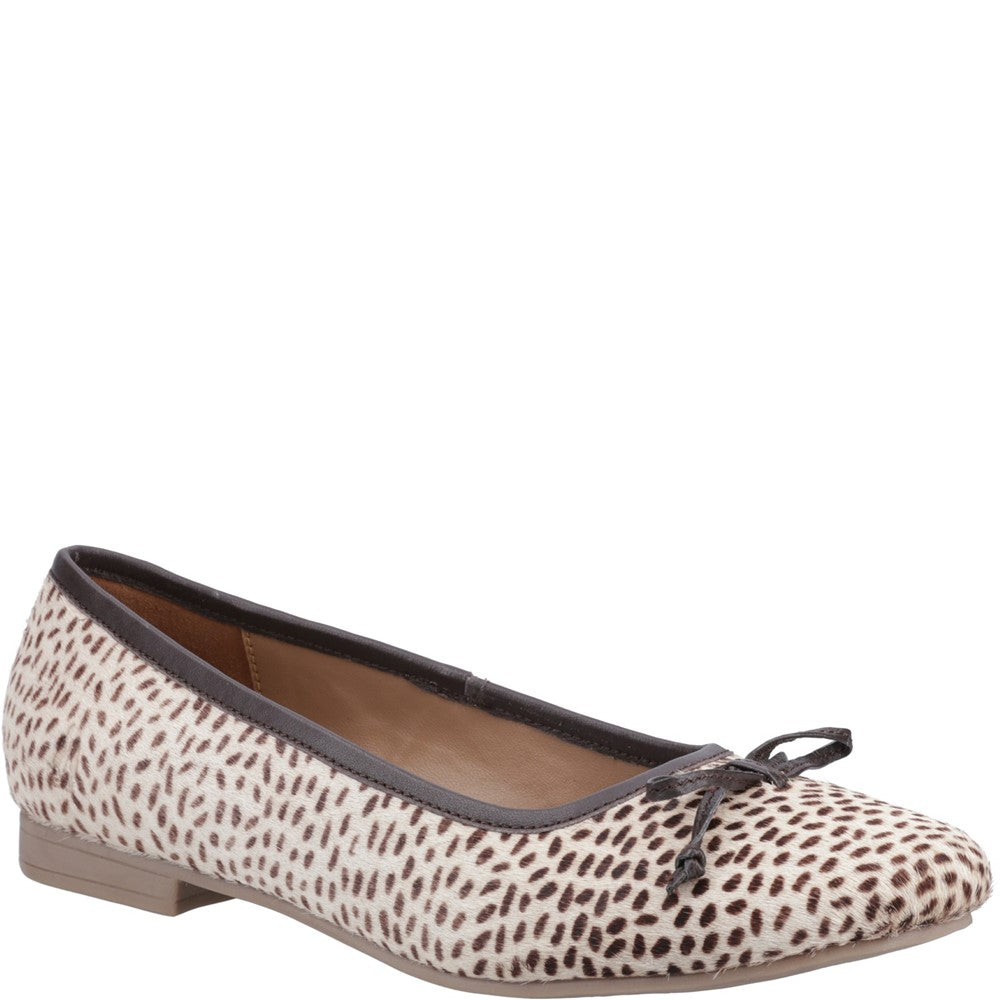 Ballerinas Animal Hush Puppies Naomi Suede Ballet