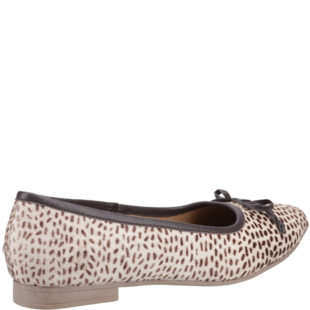 Ballerinas Animal Hush Puppies Naomi Suede Ballet