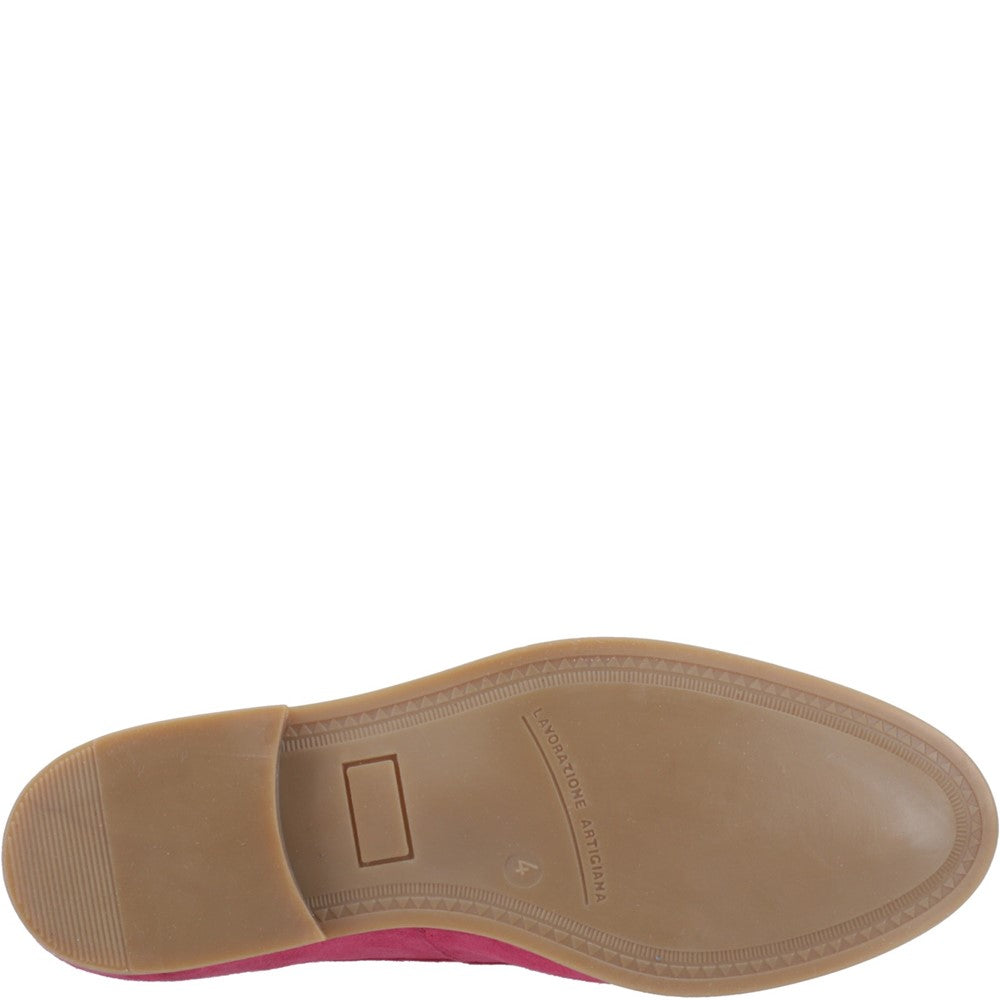 Slip On Ladies Shoes Pink Hush Puppies Natasha Loafer