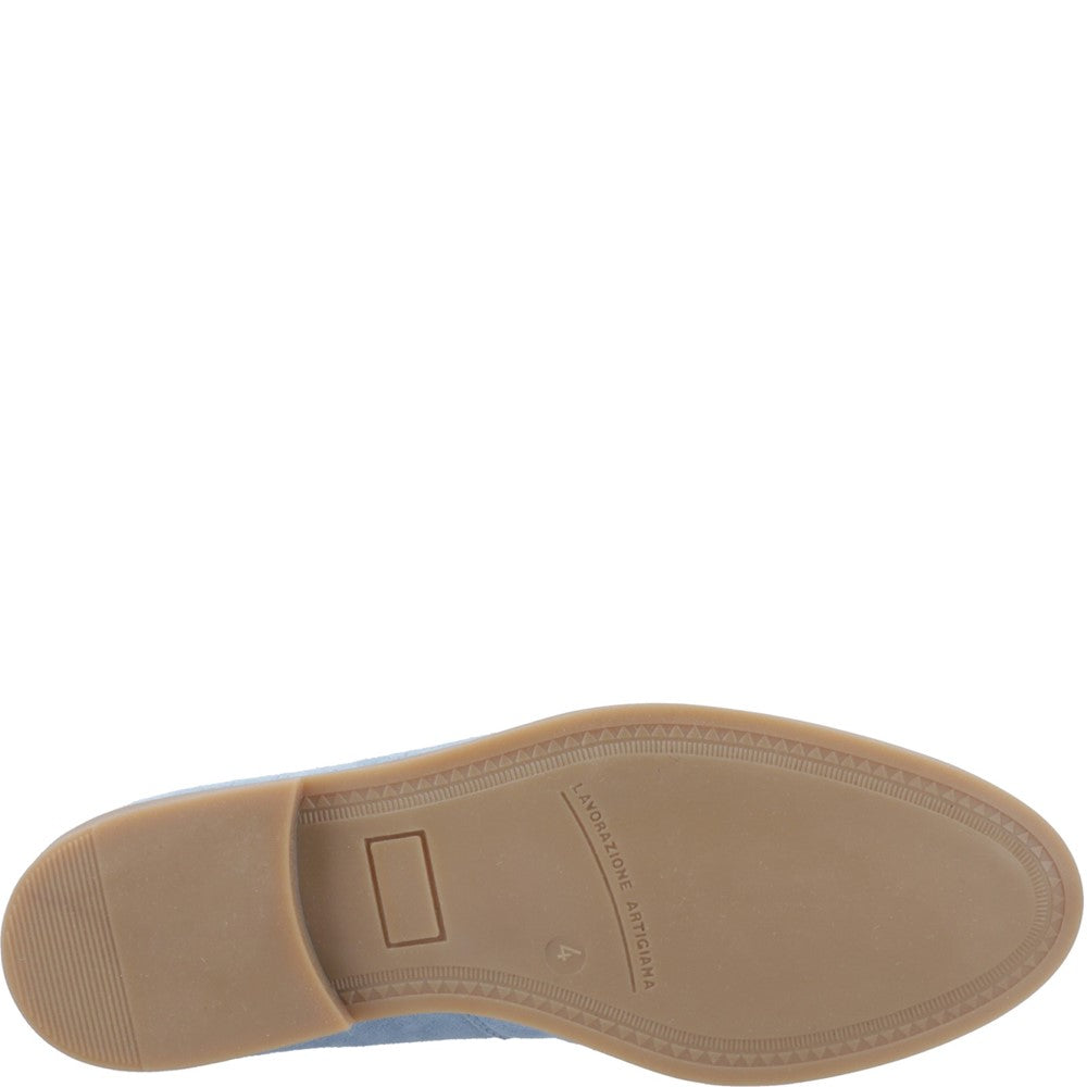 Slip On Ladies Shoes Blue Hush Puppies Natasha Loafer