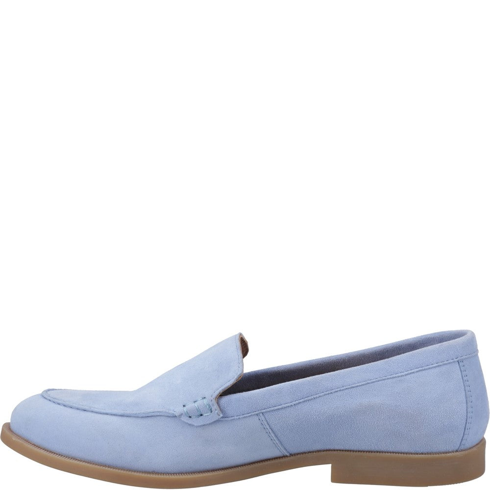 Slip On Ladies Shoes Blue Hush Puppies Natasha Loafer