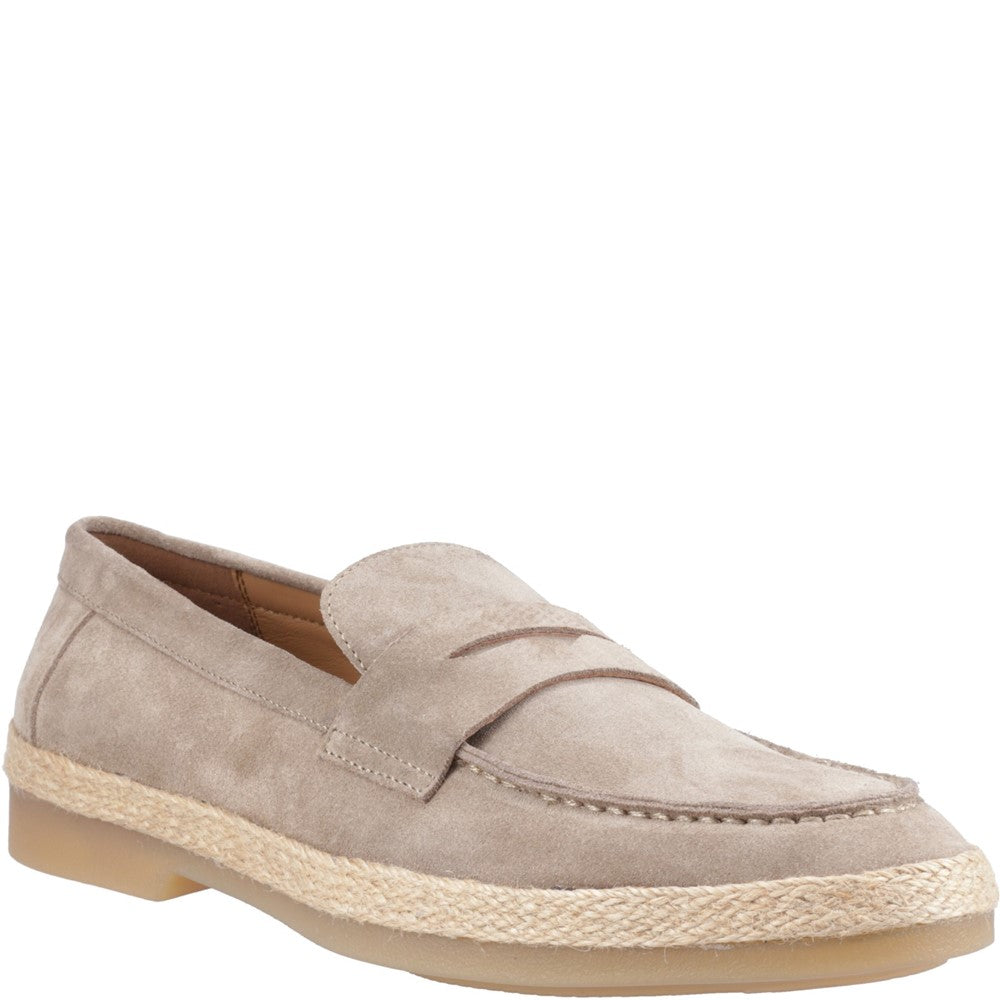 Slip On Mens Summer Taupe Hush Puppies Laurence Loafer