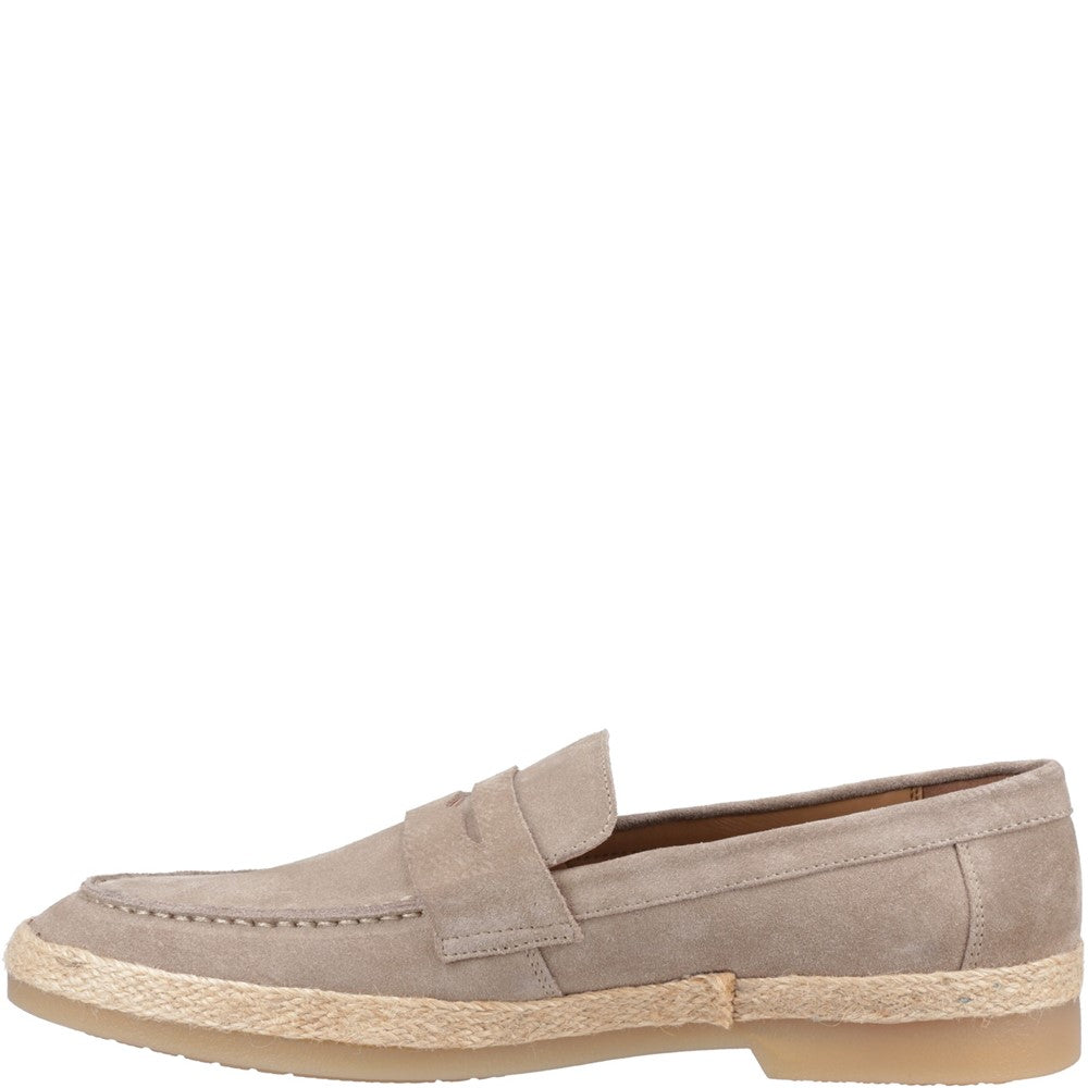 Slip On Mens Summer Taupe Hush Puppies Laurence Loafer