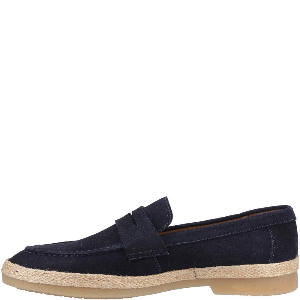 Slip On Mens Summer Navy Hush Puppies Laurence Loafer