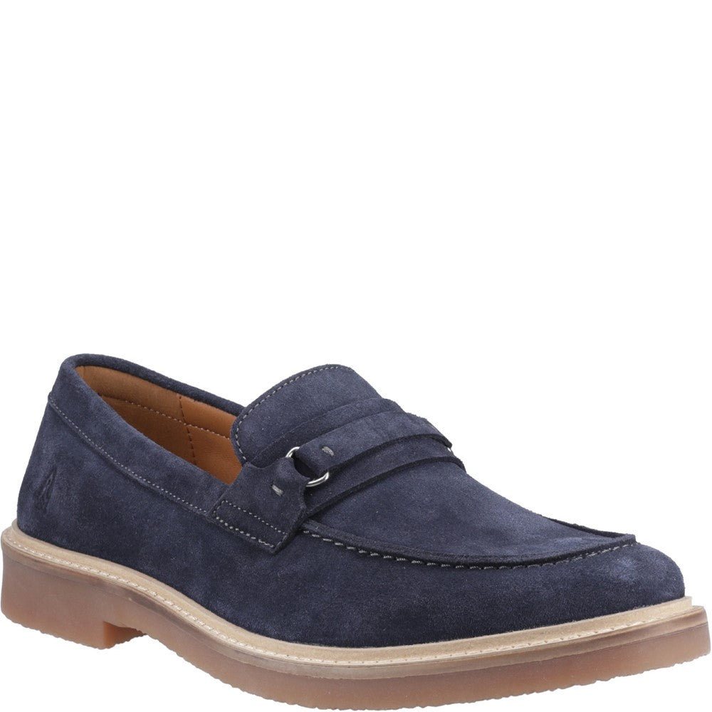 Slip On Mens Summer Navy Hush Puppies Gryffin Loafer