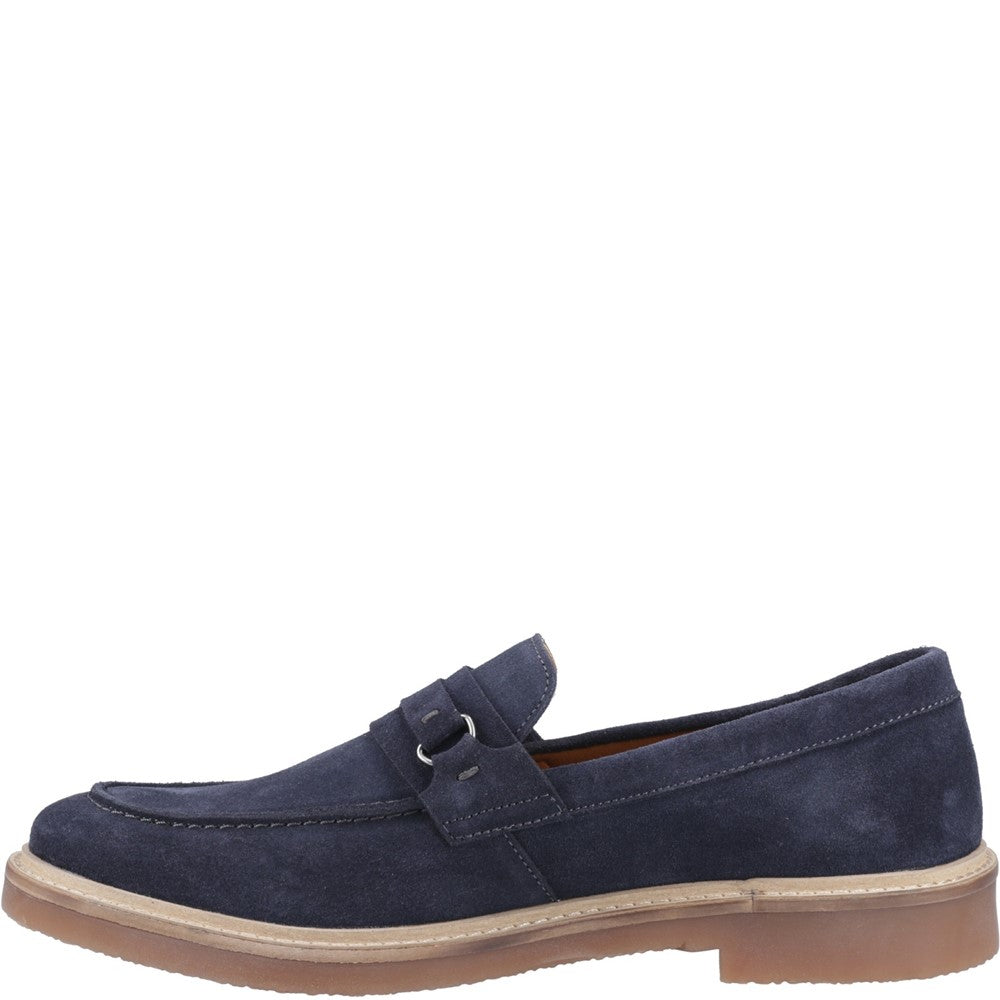 Slip On Mens Summer Navy Hush Puppies Gryffin Loafer