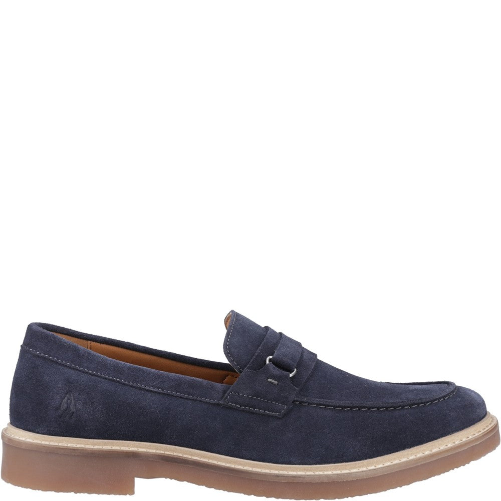 Slip On Mens Summer Navy Hush Puppies Gryffin Loafer