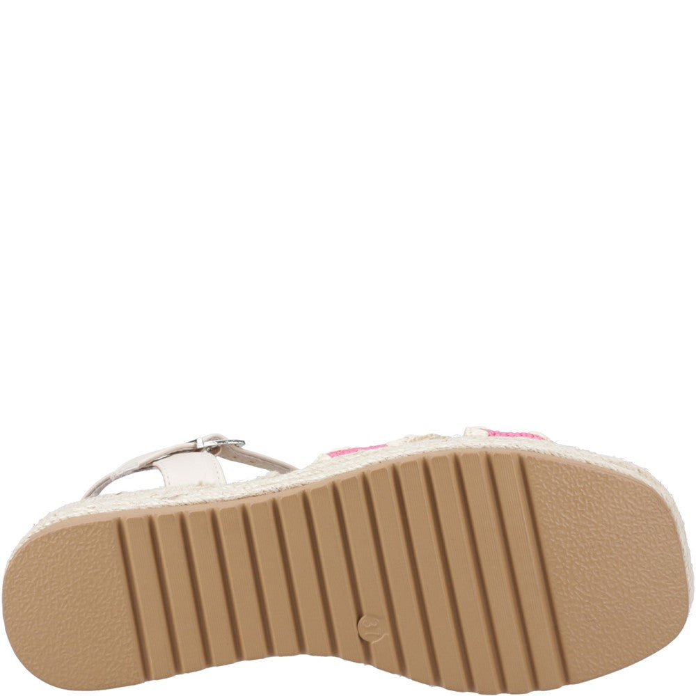 Sandal Ladies Summer Fuchsia Hush Puppies Jemma Espadrille Sandal