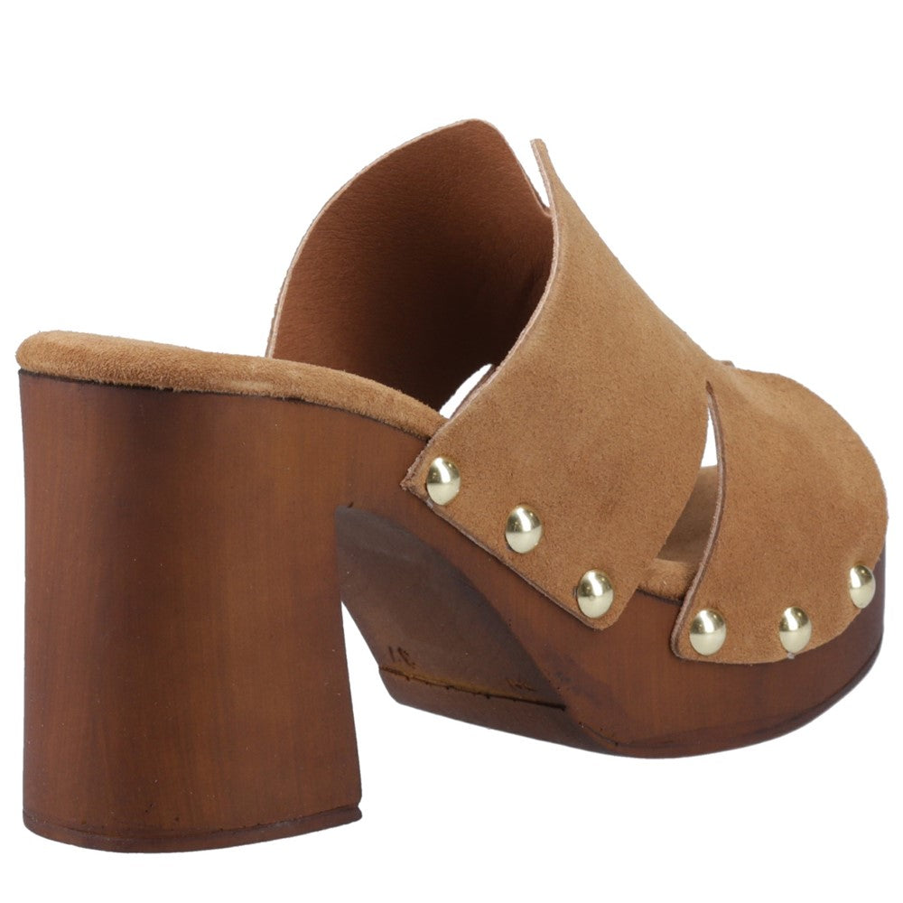 Sandal Ladies Summer Tan Hush Puppies Perle Platform Sandal