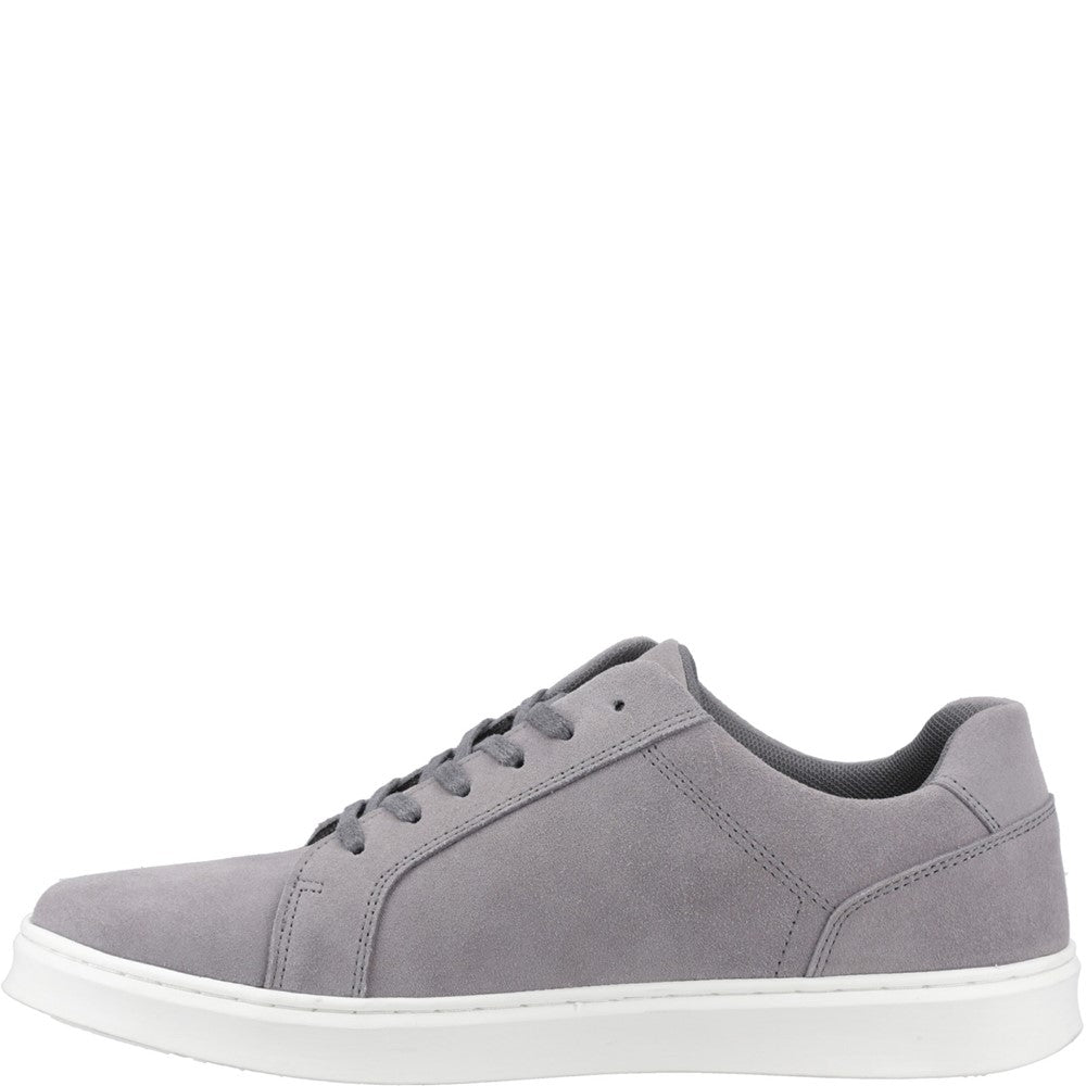 Mens Sports Grey Hush Puppies Madden Suede