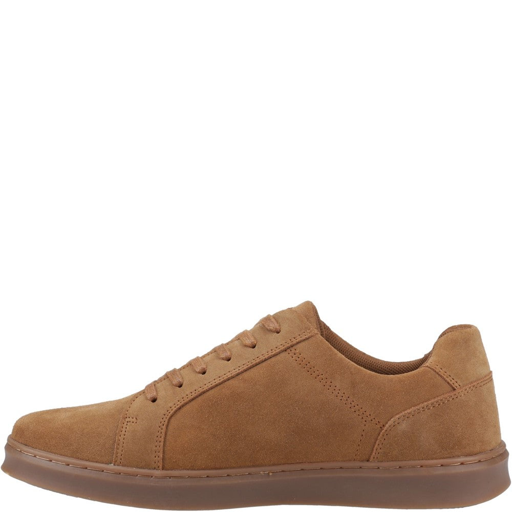 Mens Sports Tan Hush Puppies Madden Suede